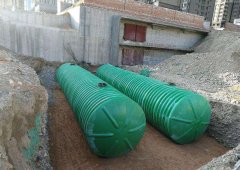 昆明住宅区一体式化粪池施工案例